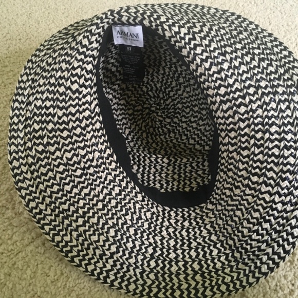 Armani Collezioni woven sun hat main image 6